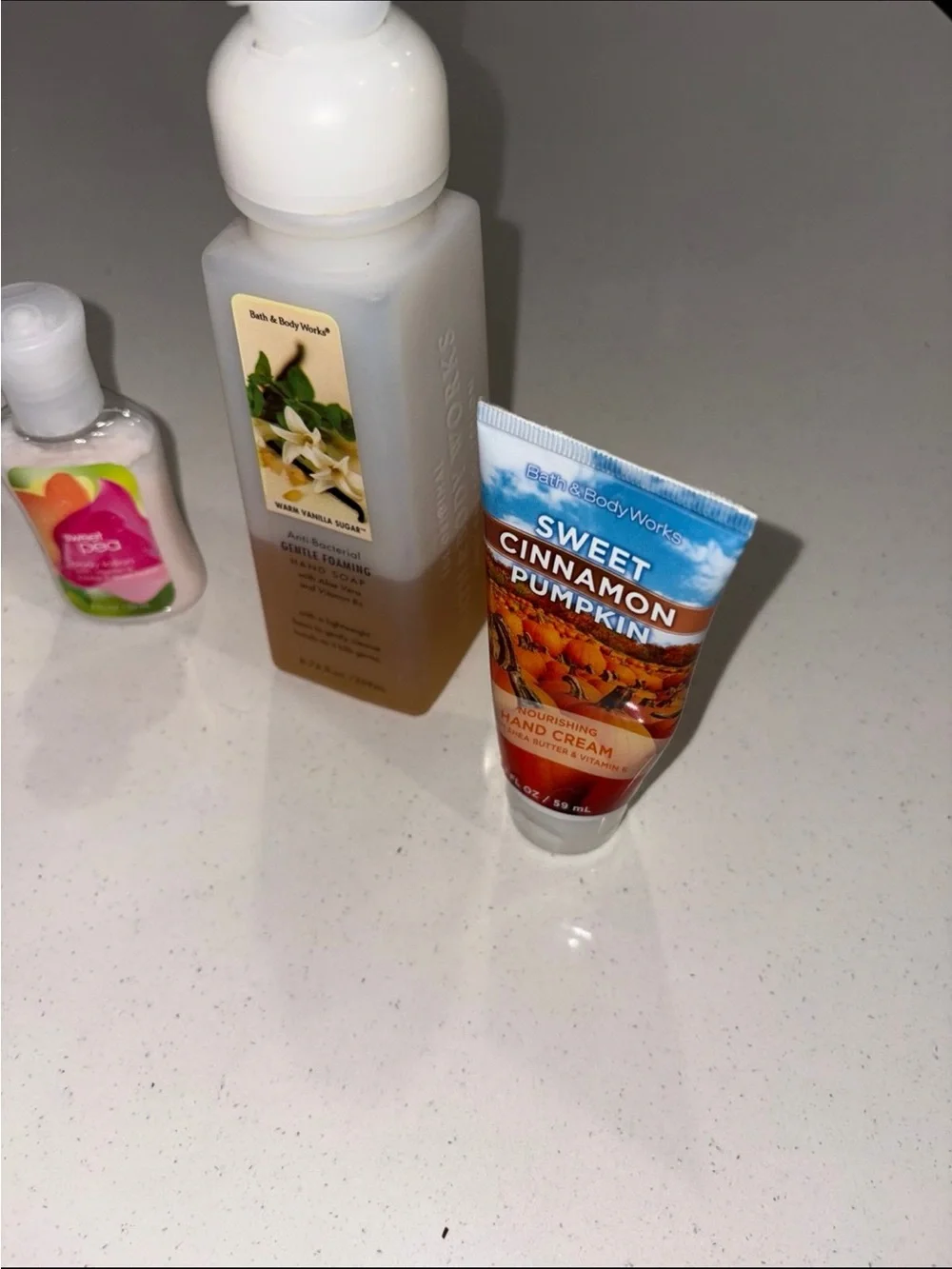 Bath Body Works vintage vanilla sugar cinnamon pumpkin watermelon Tahitian